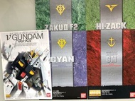 MG 高達模型說明書 5本 (Nu GUNDAM ZAKU II F2 渣古 II HI-ZACK 高渣古 GYAN 強人 GM 吉姆 )