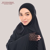 Siti Khadijah Telekung Modish Asanoha In Black