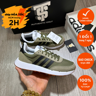 [CHÍNH HÃNG] Giày thể thao ADIDAS RUN 60S OLIVE WHITE BLACK GY3703 Full Box Tag Auth