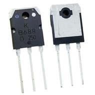 B688 KEC transistor - quality NIKEN plated copper back - new product