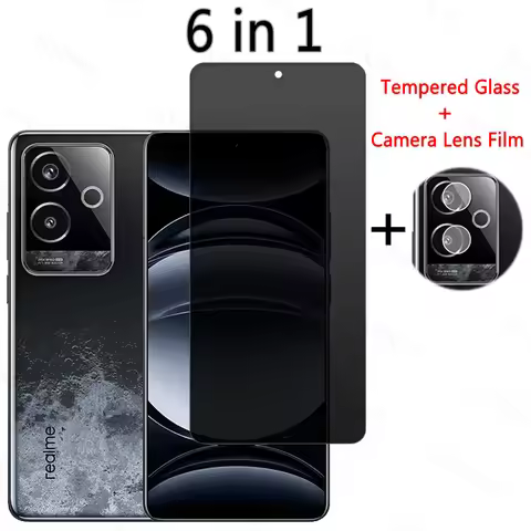Privacy Screen Protector For Realme GT 6 China Privacy Screen Protector For Realme GT 6 China Glass 