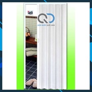 Cửa nhựa xếp màu trắng - Hàng Cao Cấp 0.8mx1.8m và 1mx2m