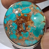 HIJAU PERSIAN TURQUOISE GREEN GRADUATED EST DIM 32x28x11 8.5Ring