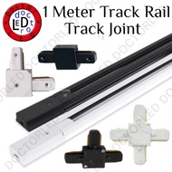 1 Meter Track Rail Track Bar Track Joint Track Connector Trek penyambung Track Light Bar
