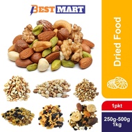 Fresh Roasted Nuts (Pistachio - Almond - Cashew - Mix Nuts - Mix Raisin) ( 1kg - 500g - 250g ) Mix N