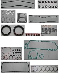 6SA1-TC 6SA1 6SA1T Engine Full gasket set kit Compatible For Isuzu BUS TRUCK 8413cc 8.4L 187810-4012