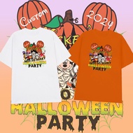 Disney Mickey Halloween Short Sleeve High Quality Cotton Does Not Shrink Or Wrinkle Happy unisex shi