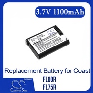 Cameron Sino Replacement Battery for Ledlenser  SEO Headlamp 7784, Fits P/N 620655B,BD1800,HLB1300