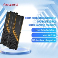 Asgard Ddr5 Ram 16gbx2 32gb 6000mhz 6400mhz Memori Udimm Desktop Memori Dalaman Hynix