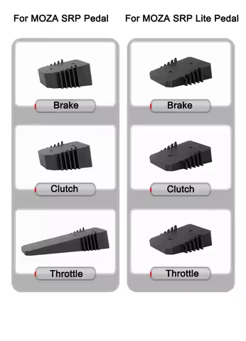 Throttle Clutch Brake Pedal Height Increasing Panel Angle Module For MOZA R3/R5 Pedal SRP/SRP Lite M