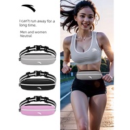 Anta Running Waist Bag Women Sports Fitness Waterproof Multifunctional Mobile Phone Marathon Profess