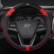 NEW item Car Steering Wheel Cover For Hyundai Elantra i10 Grand Starex SantaFe Sonata Tucson Getz Ma