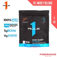 Rule 1 - R1 Whey Protein Blend, 1lb [100% Whey Protein, Isolate, BCAA, Muscle Recovery]
