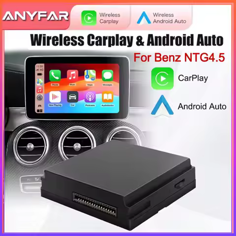 Wireless Carplay Decoder For Mercedes Benz A B C E CLA GLA GLK ML Sprinter NTG4.5 Becker Module Andr