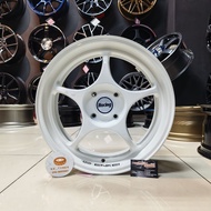 [1PC] New Sport Rim 17inch ENKEI RPO1 17X7.5JJ ET38 4H114.3 WHITE