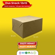 Snack Box 12x12 Snack Box 12x12 Box 12X12X7 (B43K1-Non-Laminated)
