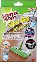 Scotch-Brite Super Microfiber Mop Refill, White, F1-R