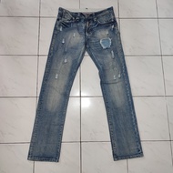DSQUARED2 Distressed Denim Jeans Pant Made In Italy