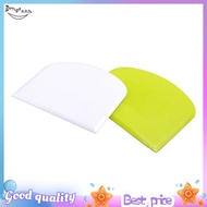 2 Pieces Dough Scraper Bowl Scraper Food-Safe Plastic Dough Cutter Flexible Plastic Scraper Practica
