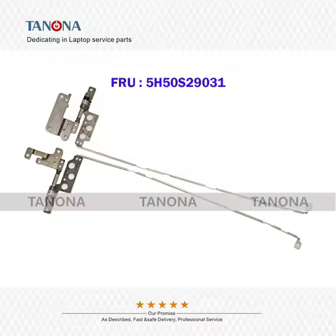 New 5H50S29031 For IdeaPad 1-15IJL7 1 15IAU7 1 15ALC7 1 15IGL7 LCD Screen Shaft Hinges Set Hinge R&L