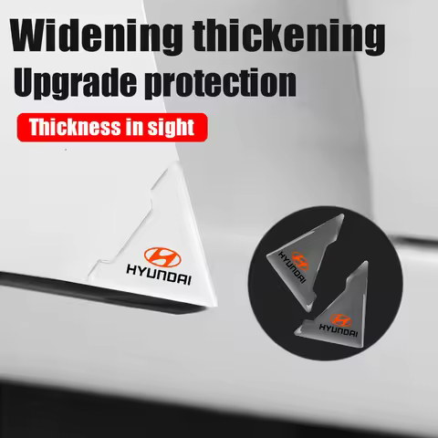 Car Transparent Door Corner Cover Bumper Anti-collision Sticker Protector Accessories For Hyundai I2