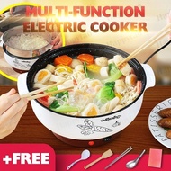 Electric Cooker Multifunctional Cooking Pot Kettle Instant Noodle Pot Fry Cooking Pot Non-Stick