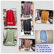 DISKON GILA-GILAAN!!KAOS TUNIK JUMBO KOREA PREMIUM IMPORT/TUNIK OVERSIZED/BAJU IBU-IBU JUMBO/KAOS PA