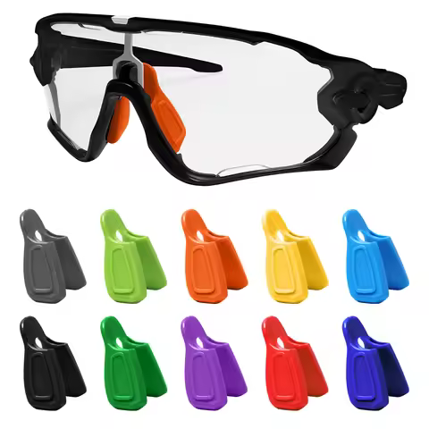 Qyvolux Rubber Replacement Nose Pads for Oakley Jawbreaker OO9290|Jawbreaker Asian Fit OO9270 Sungla