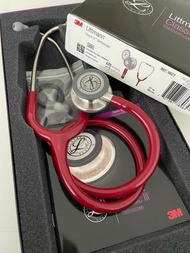 3M™ - Littmann 經典III型醫用聽診器 5627 Burgundy Tube, 27 inch (平行進口)