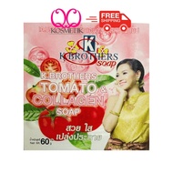 12pcs K BROTHERS Sabun Tomato | Soap Original HQ Thailand Tomatoes Collagen