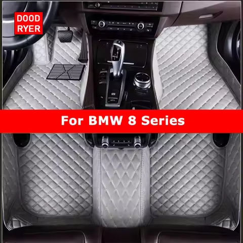 DOODRYER Custom Car Floor Mats For BMW 8er Convertible G14 Coupe G15 GranCoupe G16 Auto Carpets Foot
