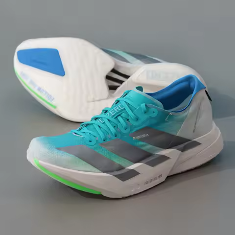 Adidas Men's Sports Shoes Adizero Adios Pro 4 Cushioning and Wear-Resistant Racing Running Shoes Js2