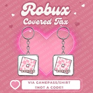 Robux Keychain Covered Tax (Not a Code)