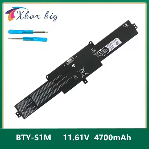 New BTY-S1M 54.5Wh 11.61V Battery For MSI Claw A1M A1M-050US A1M-051US Gaming Handheld PC Tablet Bat