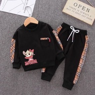 Anomali Clothes Set 1-7 Years Joger Tung Tung Sahur Sweater Set Children's Clothes