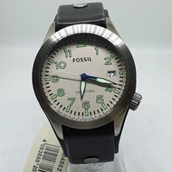 Fossil AM4552 Aeroflite Black Leather Band Quartz 100 WR Analog Men's Watch