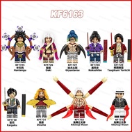 SQ11 Demon Slayer Minifigure Daki Giyuutarou Kokushibo Douma Hantengu Figure Dolls Building Blocks A