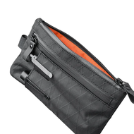 Zip Clutch with Hand StrapLarge capacity waterproof mens hand-held zipper bag multifunctional storag