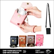 Digital Camera Bag PU Leather Carrying bag for CCD Camera