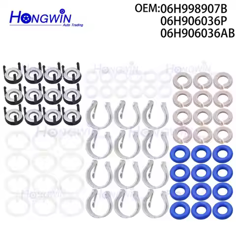 2/4/8/12SET 06H998907B Injector Seal For VW CC Caravelle Sharan Eos Audi A3 A4 A5 A6 Skoda Octavia S