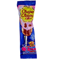 อมยิ้มสอดไส้หมากฝรั่ง ยี่ห้อจูปาจุ๊ปส์ chupa chups (1ชิ้น/12กรัม) มี 2 รสชาติ หมากฝรั่ง อมยิ้มทานเล่น ขนมแปลกๆ