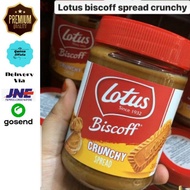 Lotus Biscoff Spread Crunchy 380gram/Topping Biscoff Import/Jam Biscoff Import