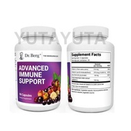 Dr Berg Advanced Immune Support with Vitamin C, D, Zinc & Elderberry - 90 Vegetarian Capsules