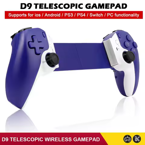 Hot Sale BSP D9 Tablet Controller Wireless Handle For Switch Game Bluetooth-Compatible Stretching Jo