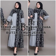 GAMIS VIRAL HITAM RAYANA COUPLE HITAM set Pasangan Gamis panjang Kondangan TENUN IKAT JEPARA BLANKET