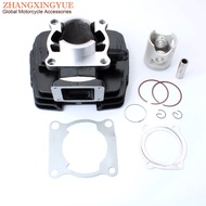 Motorcycle 56mm Cylinder Block Kit &amp; Piston Assembly for Yamaha DT125 DT 125cc 18G-11311-00 16mm Pin 2 Stroke