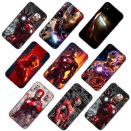 for Redmi 10X 4G 10c 10 11A 12C 13C A1 A2 Movie Avengers Iron Man vz.32 TPU Silicone Black protectiv