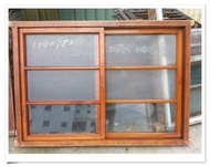 台灣檜木 窗框  【精選 窗戶 木窗】 舊窗含框 舊窗戶 檜木門 木窗、窗櫃 窗戶 櫃子 （舊窗含框）