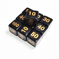 New damage indicator dice for health tracking6Six-sided dice, board game cards, and Pokémon accessor