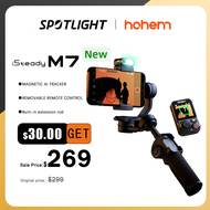 Hohem official-website isteady М7 Stabilizer Ai Face Tracking 3-Axis Phone Gimbal Built-in Selfie St